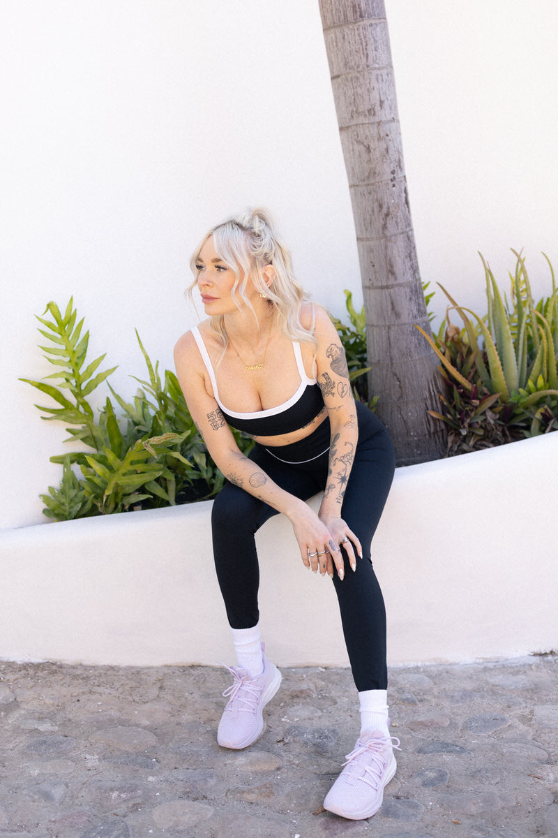 THE CIPHER EDITION – bralette w/ white trim
