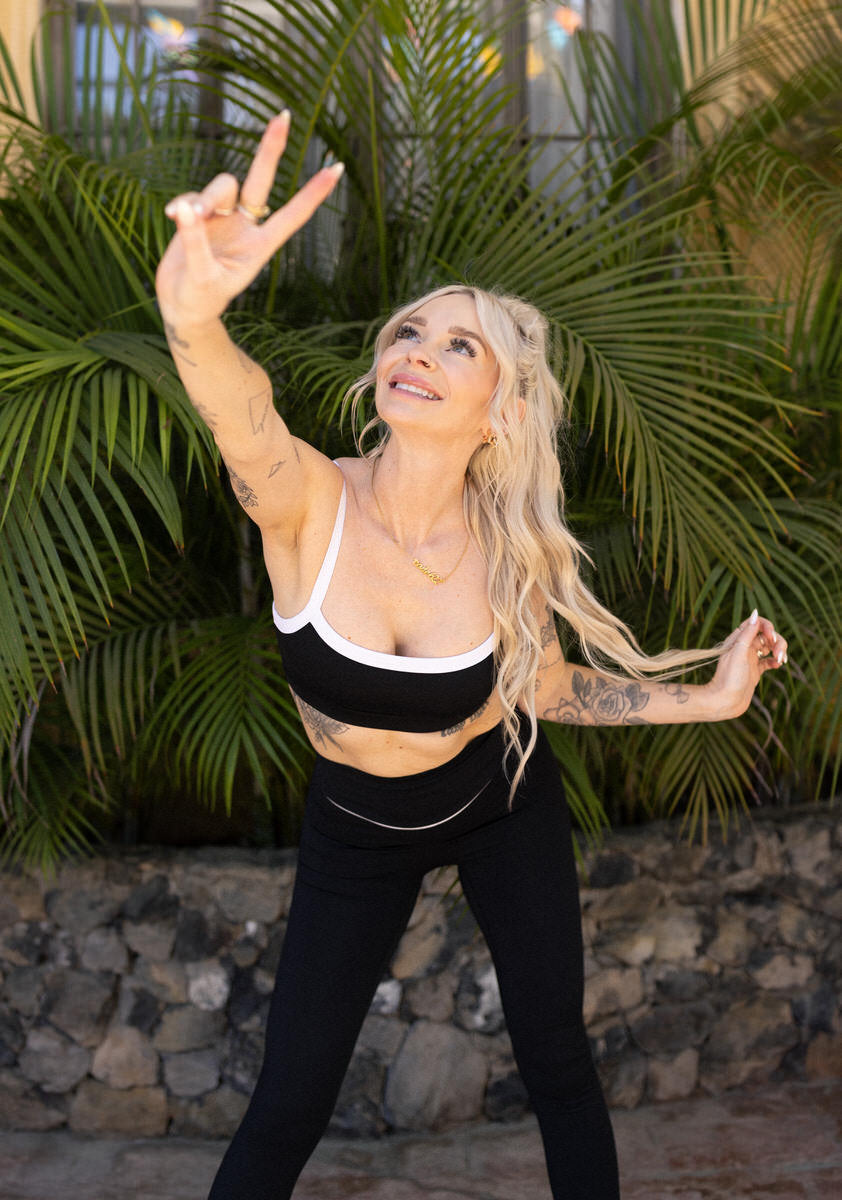 THE CIPHER EDITION – bralette w/ white trim