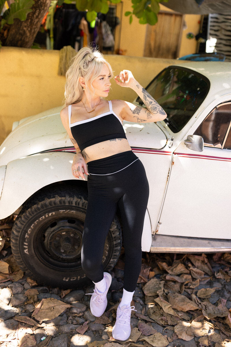 THE CIPHER EDITION – bralette w/ white trim